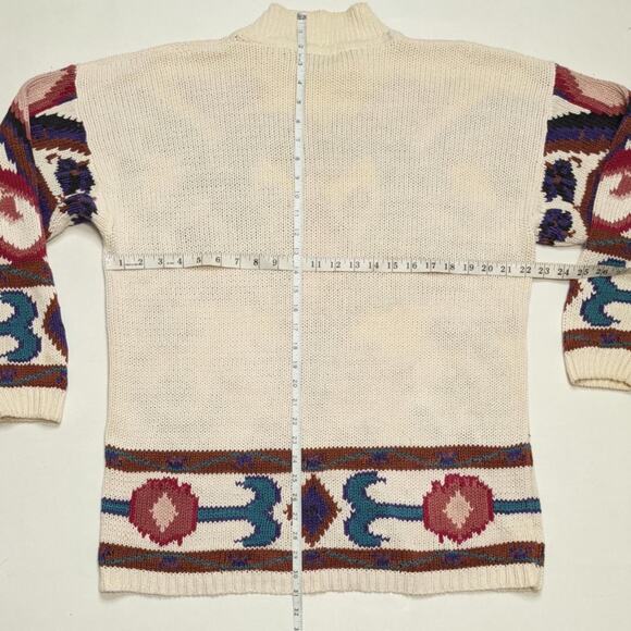 Vintage Floral Motif Sweater Venezia Plus Size 18 / 20 - Picture 4 of 4